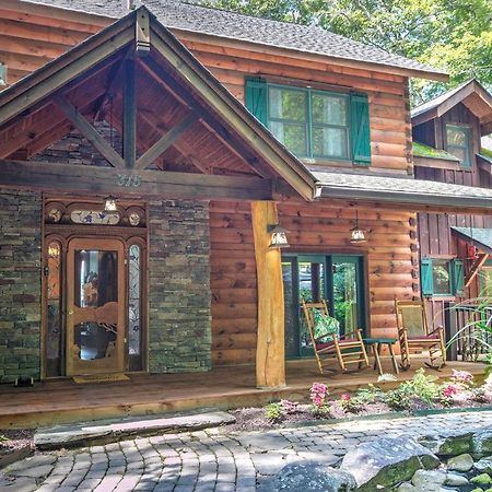 Lazy Bear Lodge Valle Crucis Extérieur photo
