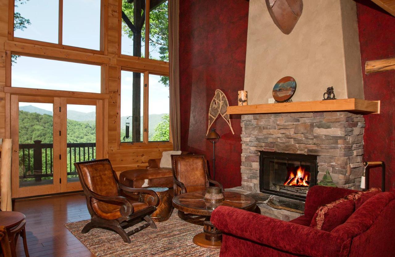 Lazy Bear Lodge Valle Crucis Extérieur photo