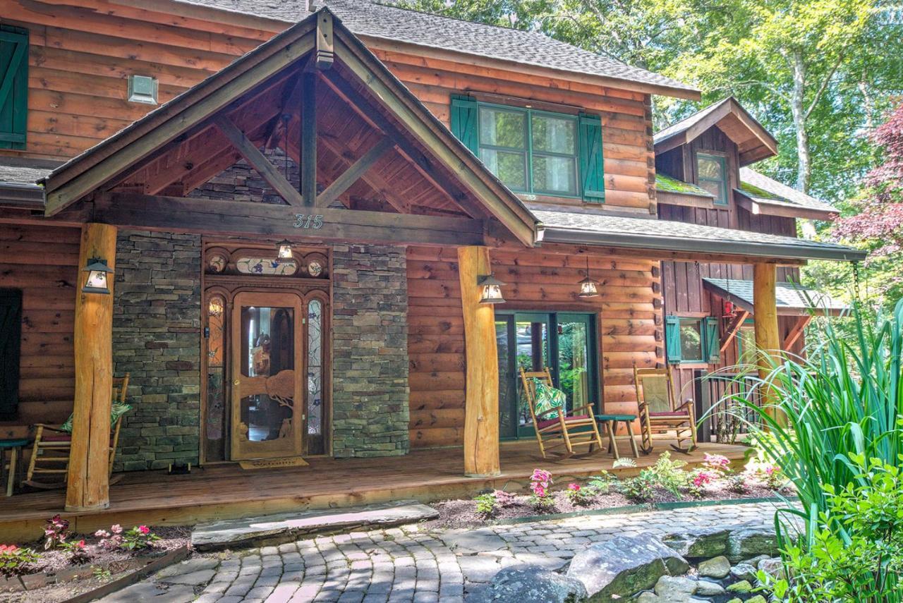 Lazy Bear Lodge Valle Crucis Extérieur photo